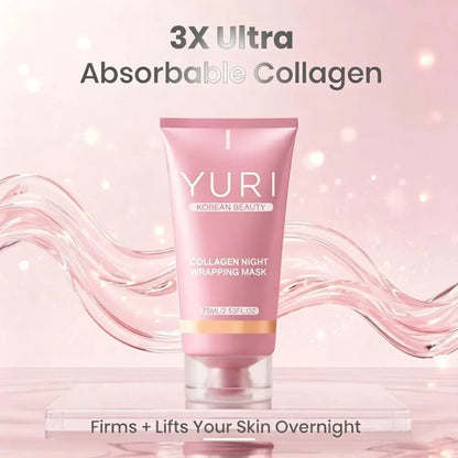 New 75ML Collagen Night Wrapping Mask Easy Peel Off Hydrating Facial Mask Face Mask Skin Care